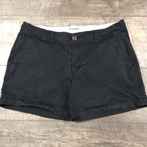 OLD NAVY BLACK SHORTS SIZE 8